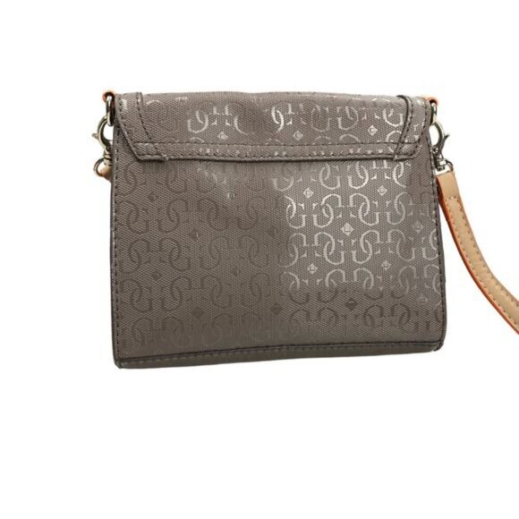 GUESS Taupe Frosted Mini Bag - Picture 8 of 13